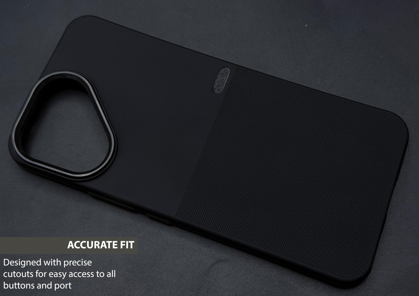 BEOTS Rugged back case with Camera Ring for Tecno Pova Curve 2