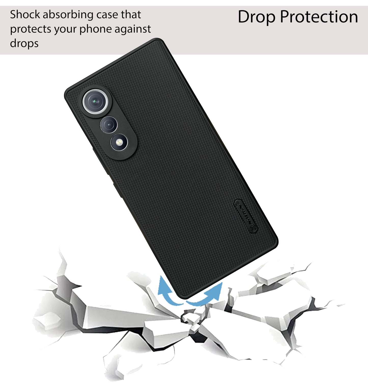 NIUKIN Super Frosted Dotted Case for Tecno Pova Curve (5G)