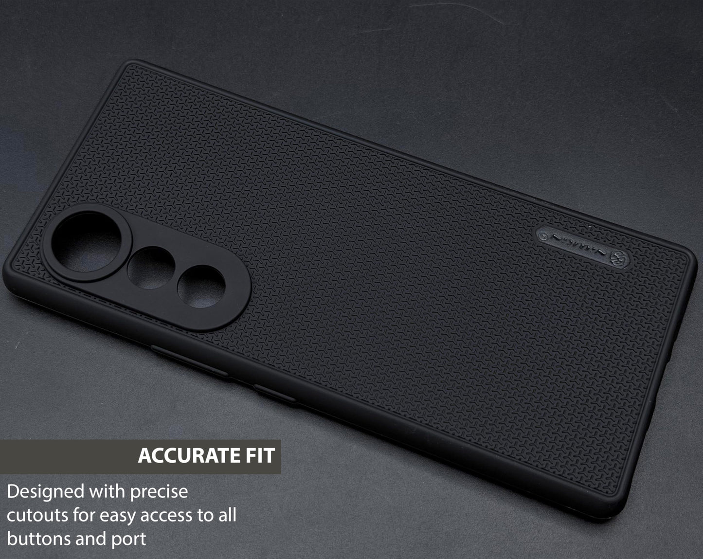 Niukin Grip Guard Back Case for Tecno Pova Curve