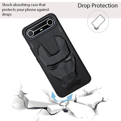 IR Mask Case with Camera Ring for Tecno Pova Slim