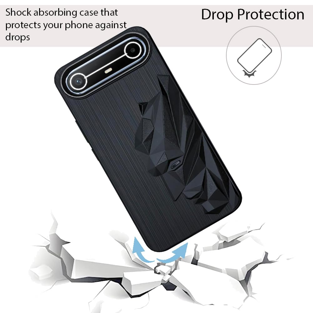Bt Superhero Case with Camera Ring for Tecno Pova Slim