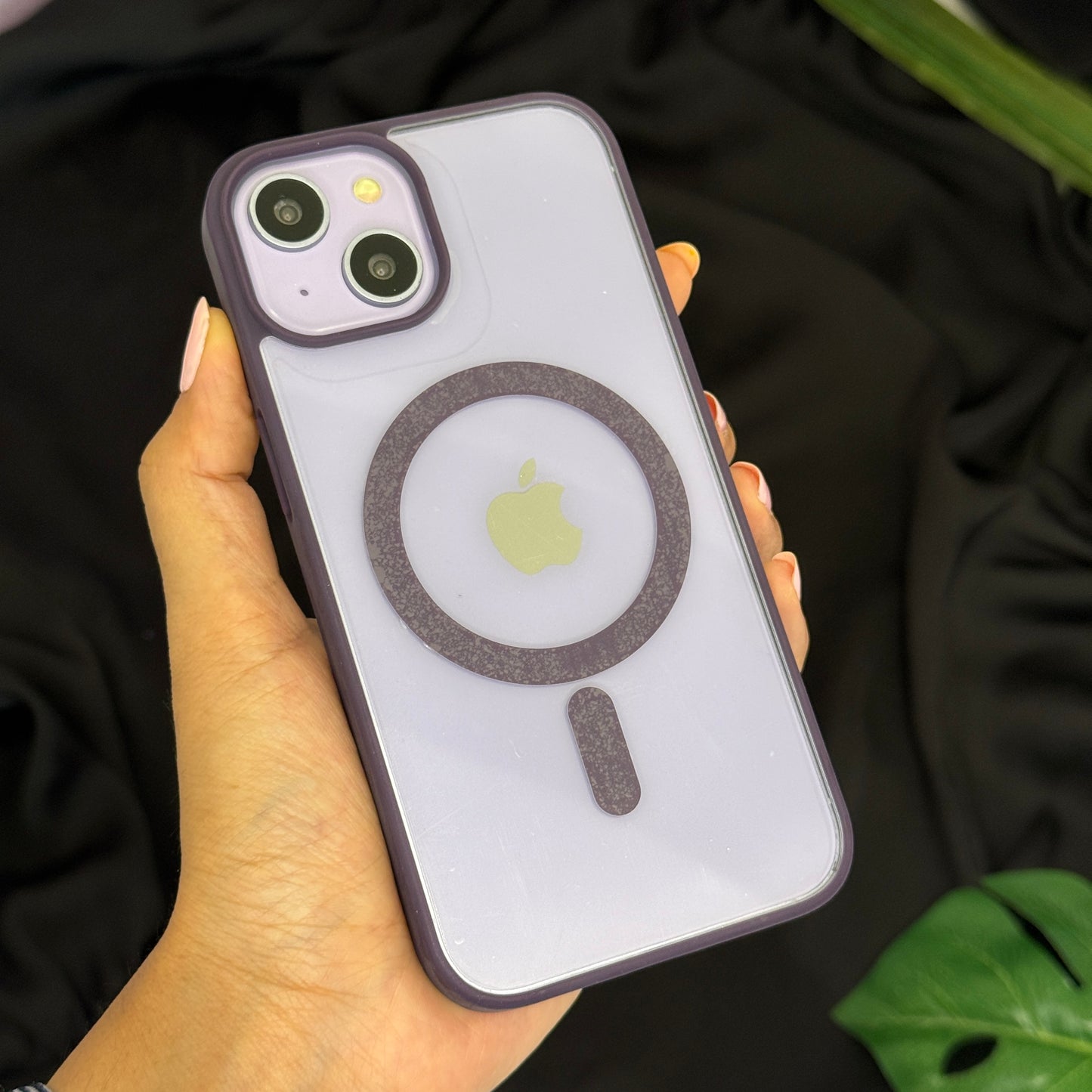 Transparent Anti Yellow Magsafe Case for iPhone 13