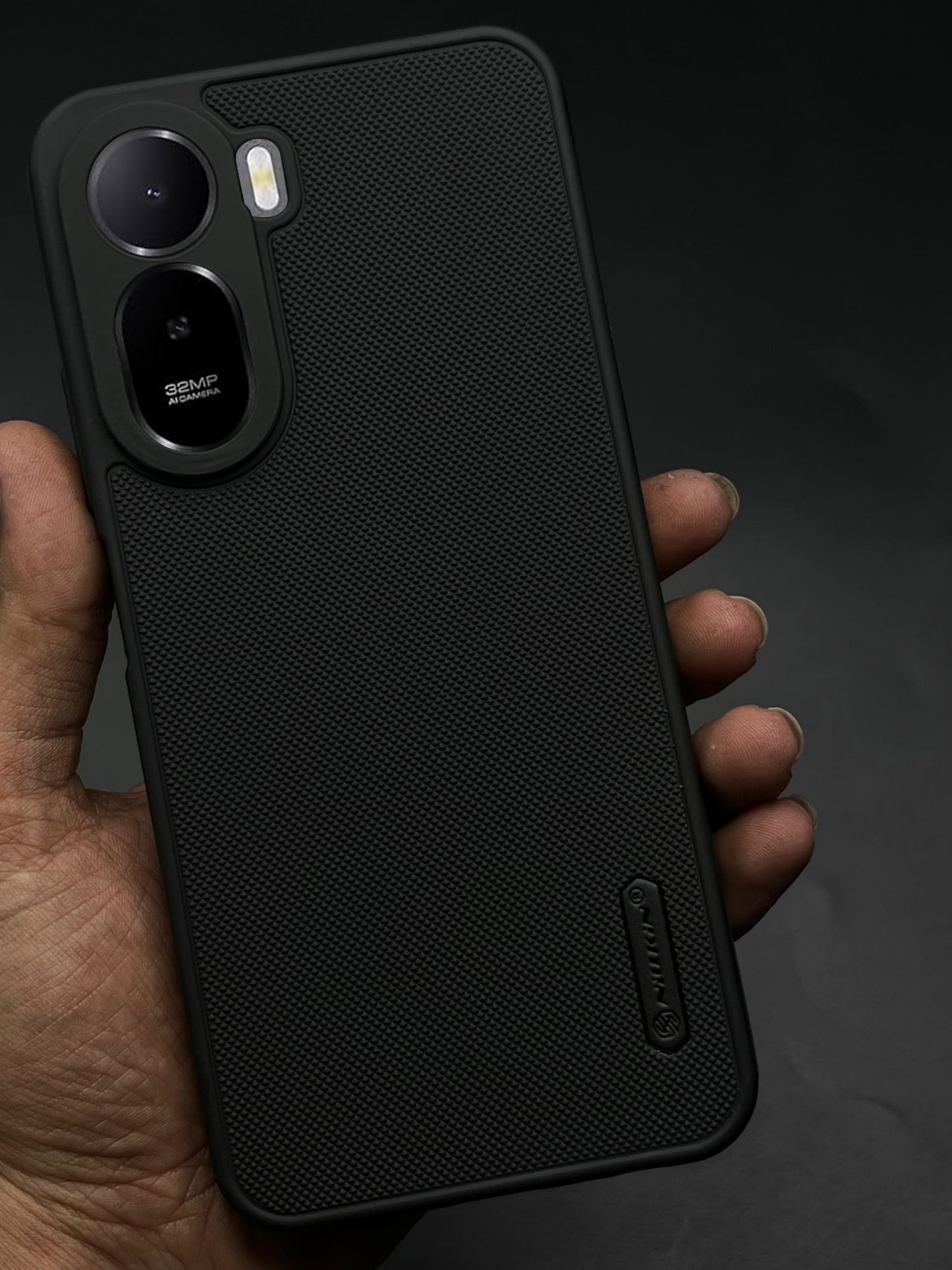 NIUKIN Super Frosted Dotted Case for Redmi A7 Pro