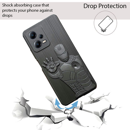IR Superhero Action Case for Redmi Note 12(5G)