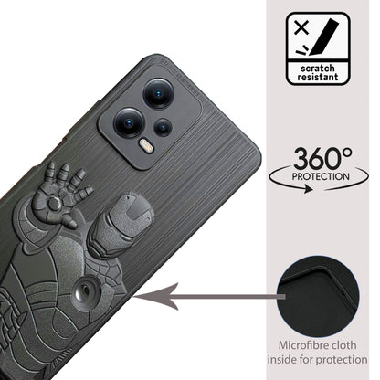 IR Superhero Action Case for Redmi Note 12(5G)