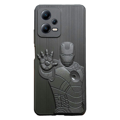 IR Superhero Action Case for Redmi Note 12(5G)