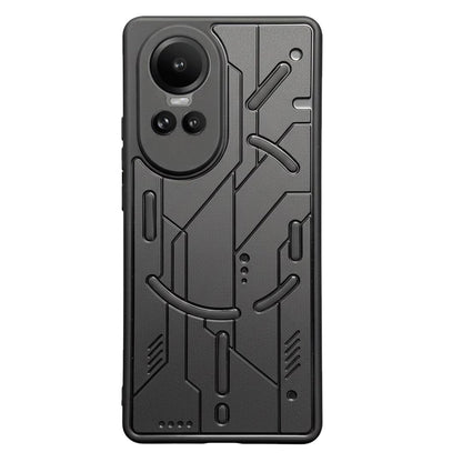 Cyber Design Soft Back Case for Oppo Reno 10 Pro