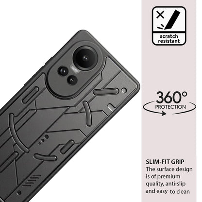 Cyber Design Soft Back Case for Oppo Reno 10 Pro