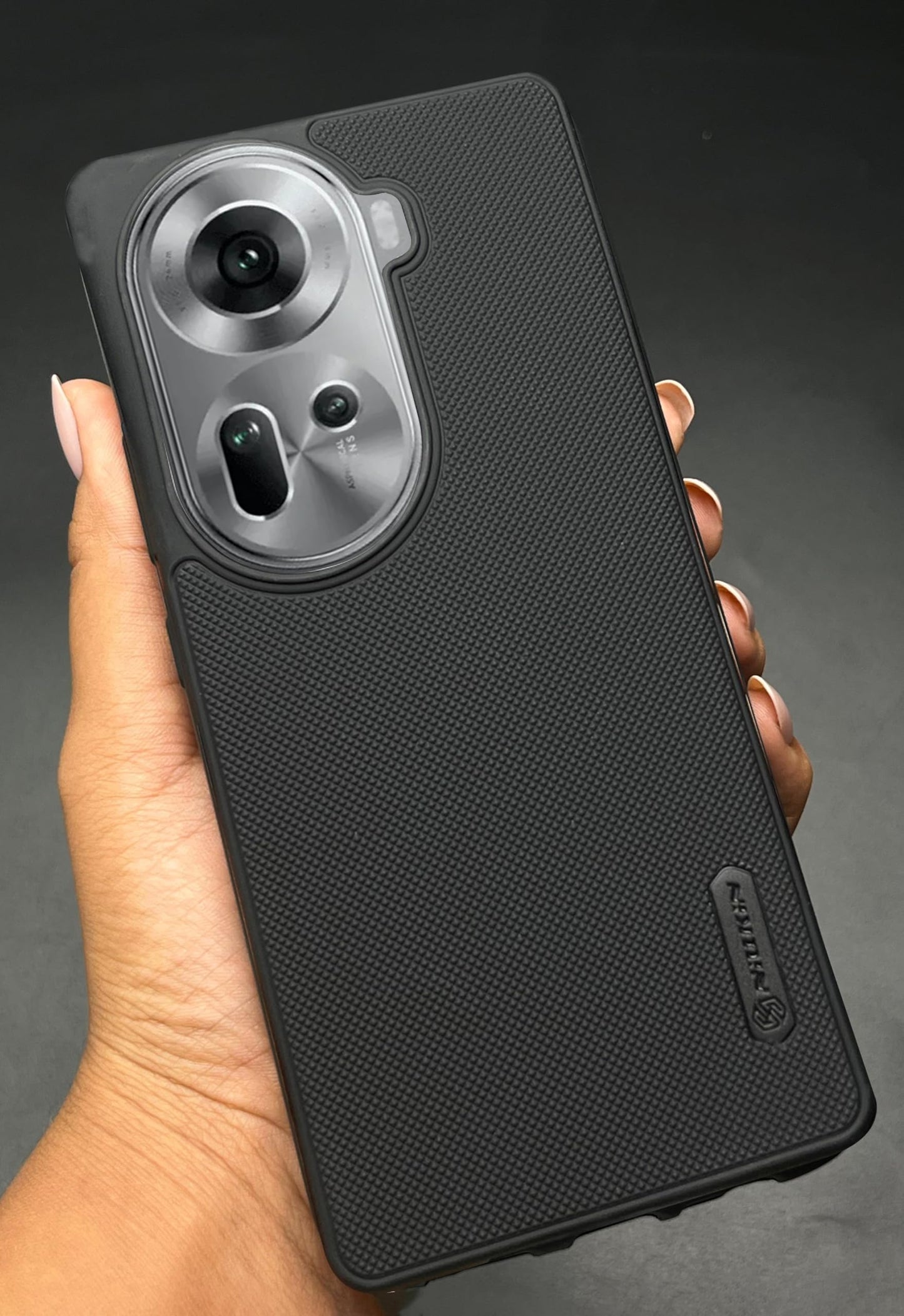 NIUKIN Super Frosted Dotted Case for Oppo Reno 11