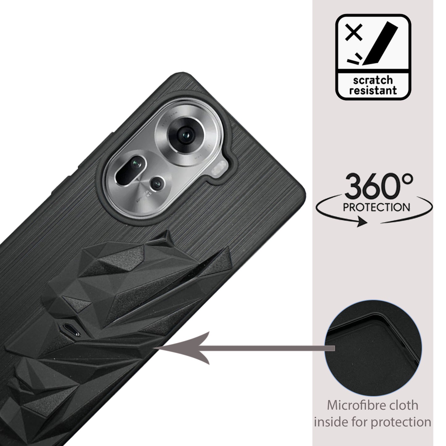 Bt Superhero Case for Oppo Reno 11(5G)
