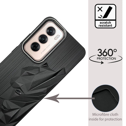 Bt Superhero Case with Camera Ring for Oppo Reno 12(5G)