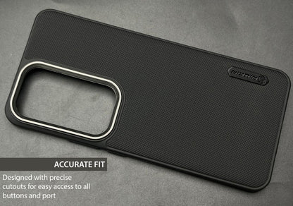 NIUKIN Super Frosted Dotted Case with Camera Ring for Oppo Reno 12