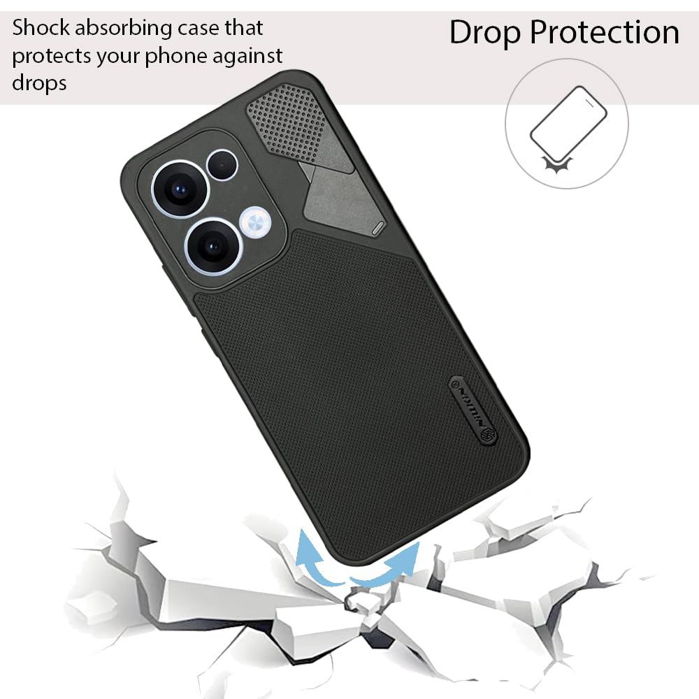NIUKIN Fancy Super Frosted Dotted Case for Oppo Reno 13