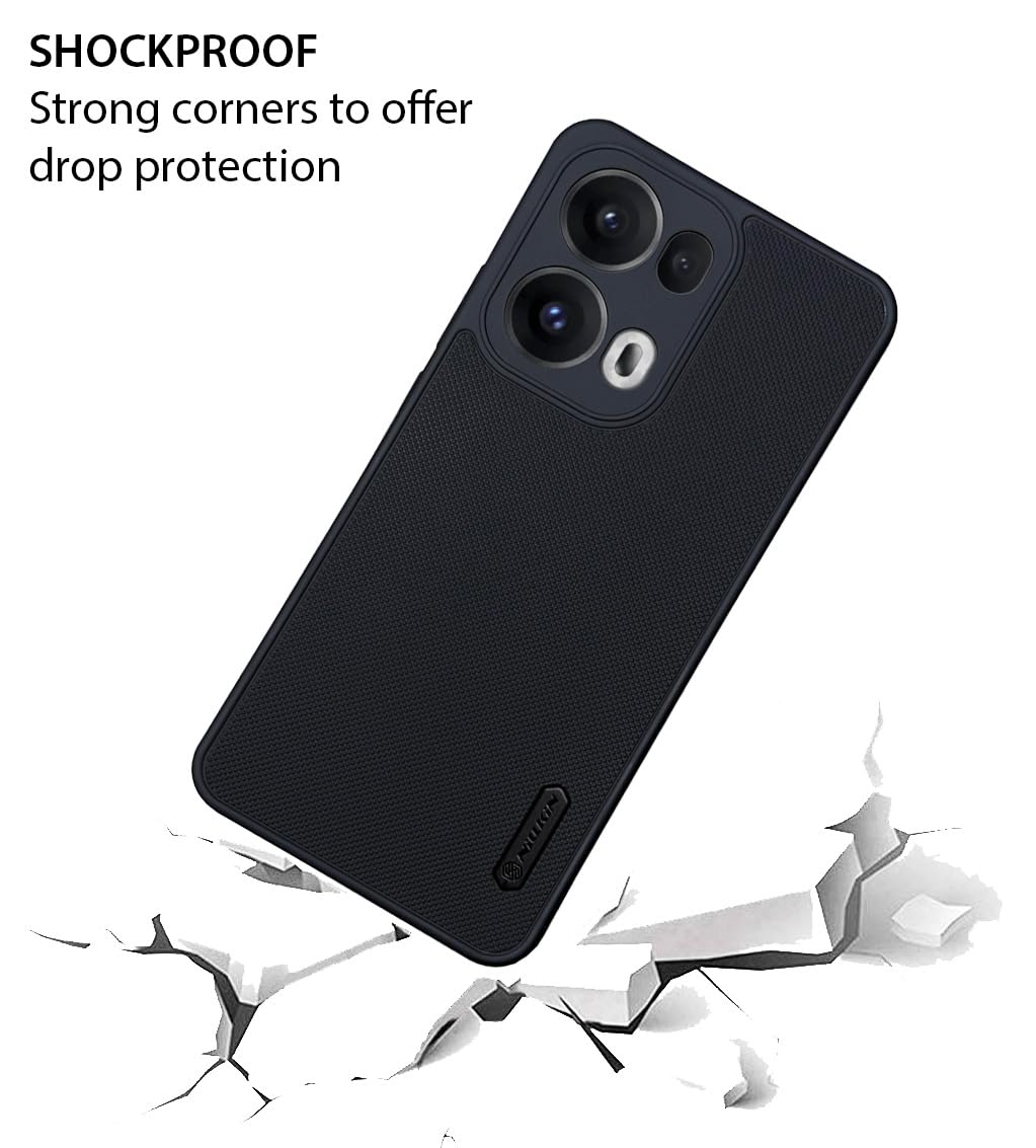 NIUKIN Super Frosted Dotted Case for Oppo Reno 13 Pro