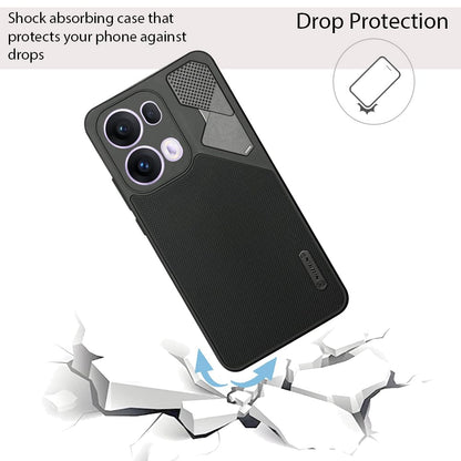 NIUKIN Fancy Super Frosted Dotted Case for Oppo Reno 13 Pro