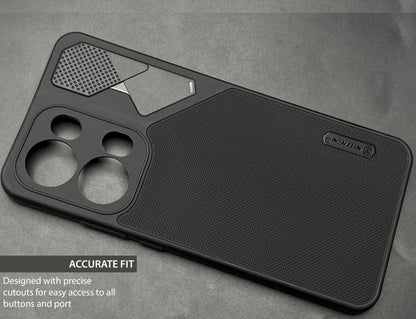 NIUKIN Fancy Super Frosted Dotted Case for Oppo Reno 13 Pro
