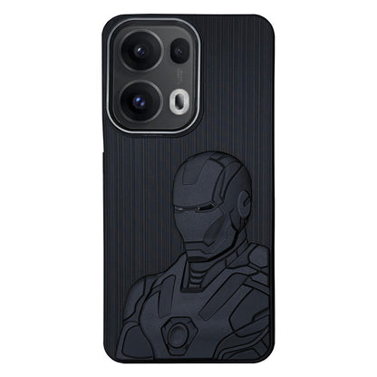 IR Superhero Armor Case with Metallic Camera Ring for Oppo Reno 13 Pro(5G)