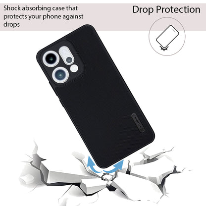 NIUKIN Super Frosted Dotted Case for Oppo Reno 14 (5G)
