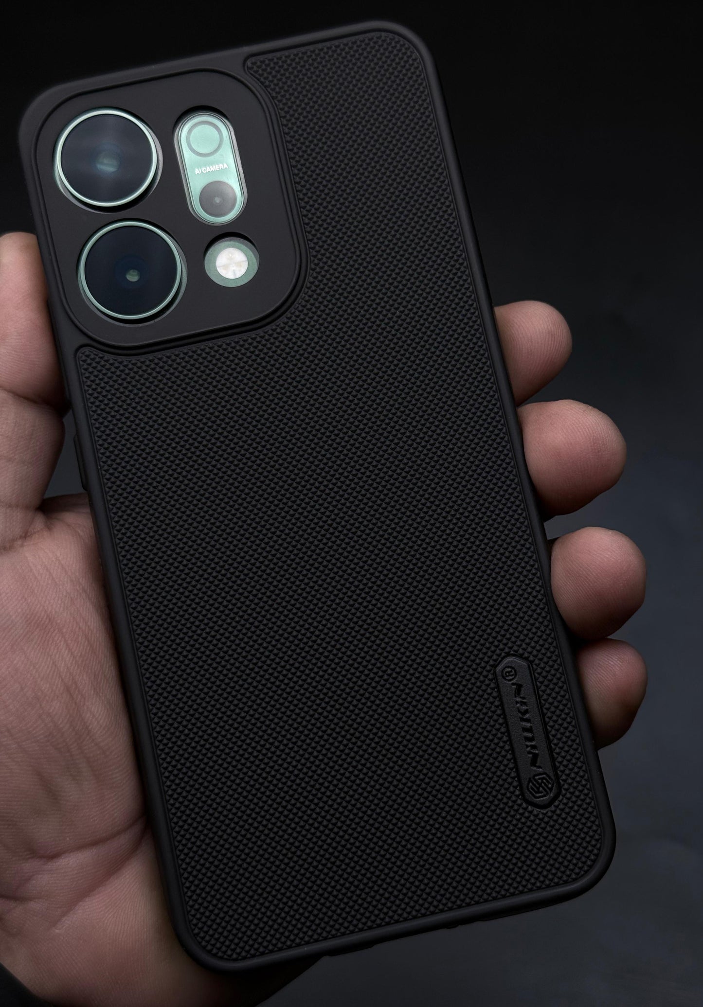 NIUKIN Super Frosted Dotted Case for Oppo Reno 14 Pro
