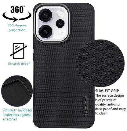Niukin Grip Guard Back Case with Camera Ring for Oppo Reno 15