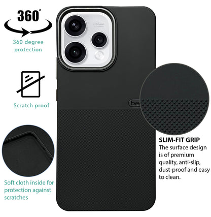 BEOTS Rugged back case with Camera Ring for Oppo Reno 15