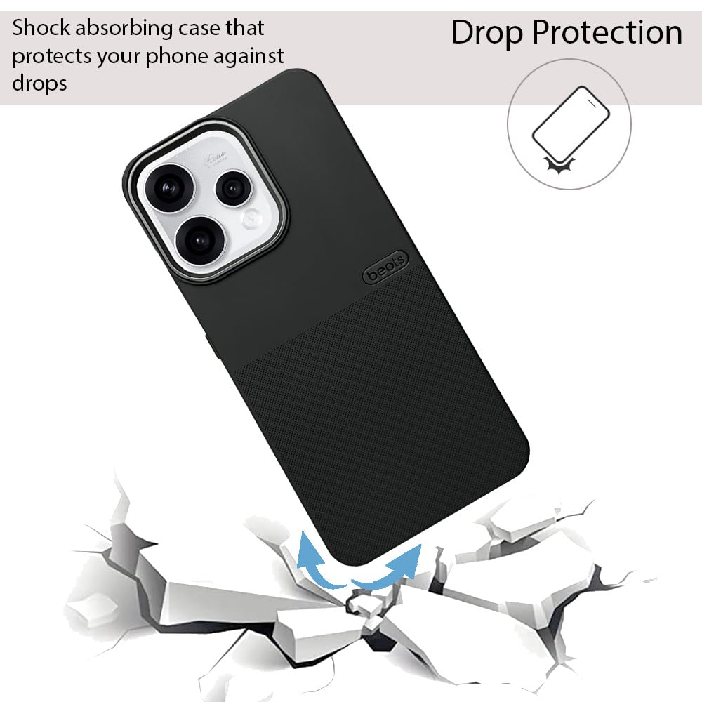 BEOTS Rugged back case with Camera Ring for Oppo Reno 15