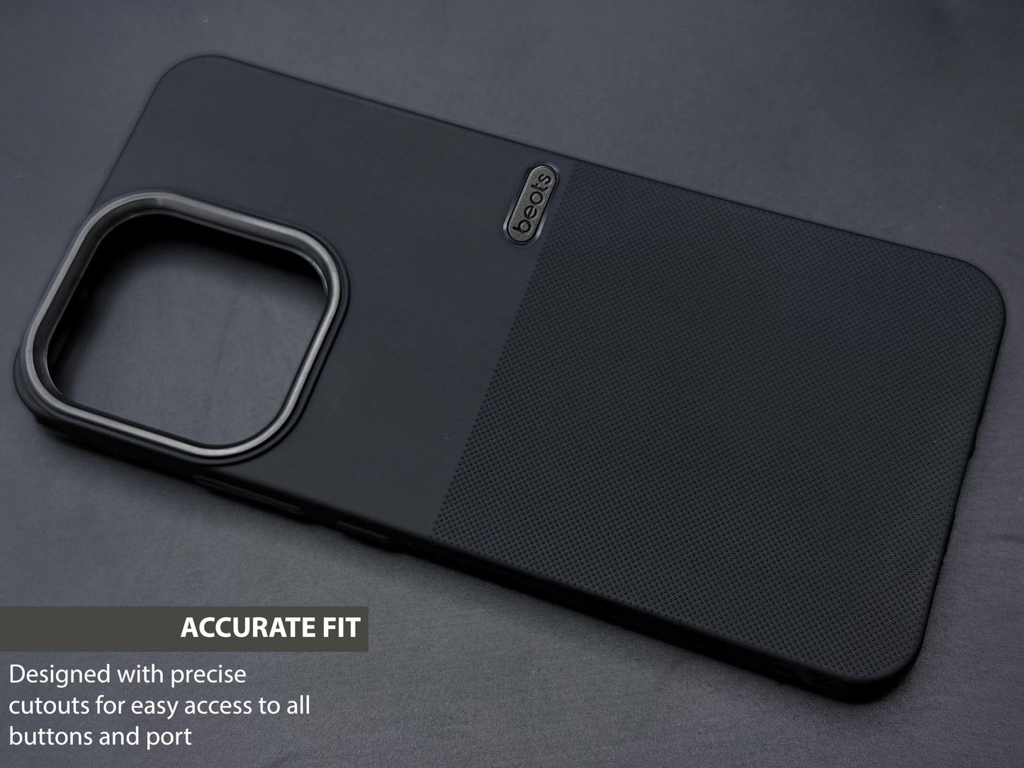 BEOTS Rugged back case with Camera Ring for Oppo Reno 15