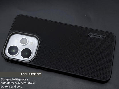 NIUKIN Super Frosted Dotted Case with Camera Ring for Oppo Reno 15
