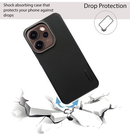 NIUKIN Super Frosted Dotted Case with Camera Ring for Oppo Reno 15 Pro