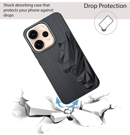 Bt Superhero Case with Camera Ring for Oppo Reno 15 Pro