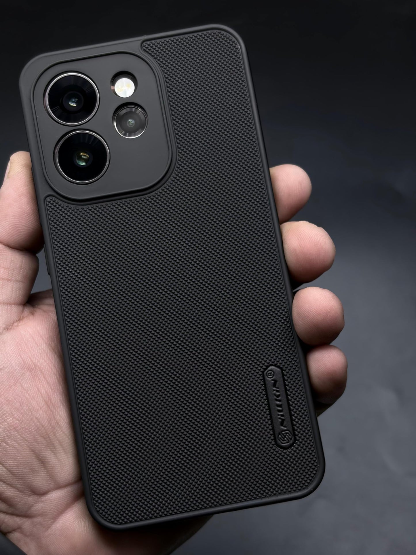 NIUKIN Super Frosted Dotted Case for Oppo Reno 15 Pro Mini