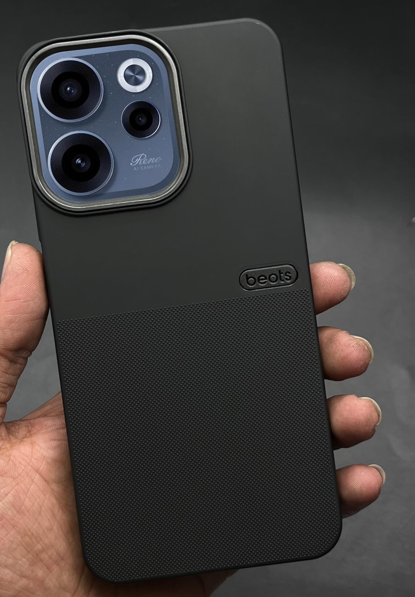 BEOTS Rugged back case with Camera Ring for Oppo Reno 15c