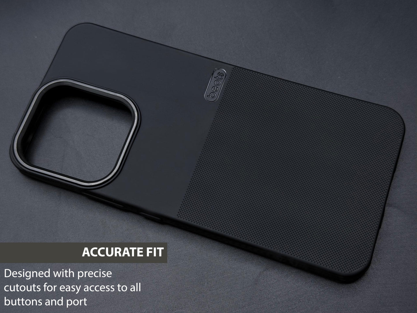 BEOTS Rugged back case with Camera Ring for Oppo Reno 15c
