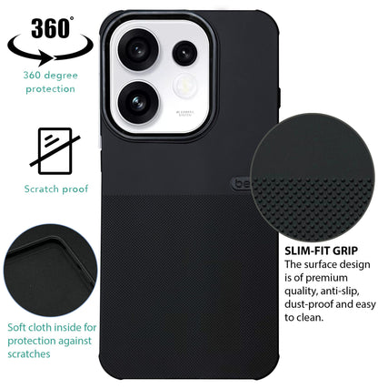 BEOTS Rugged back case with Camera Ring for Oppo Reno 16