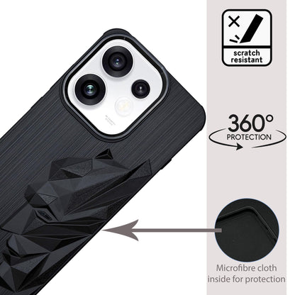 Bt Superhero Case with Camera Ring for Oppo Reno 16