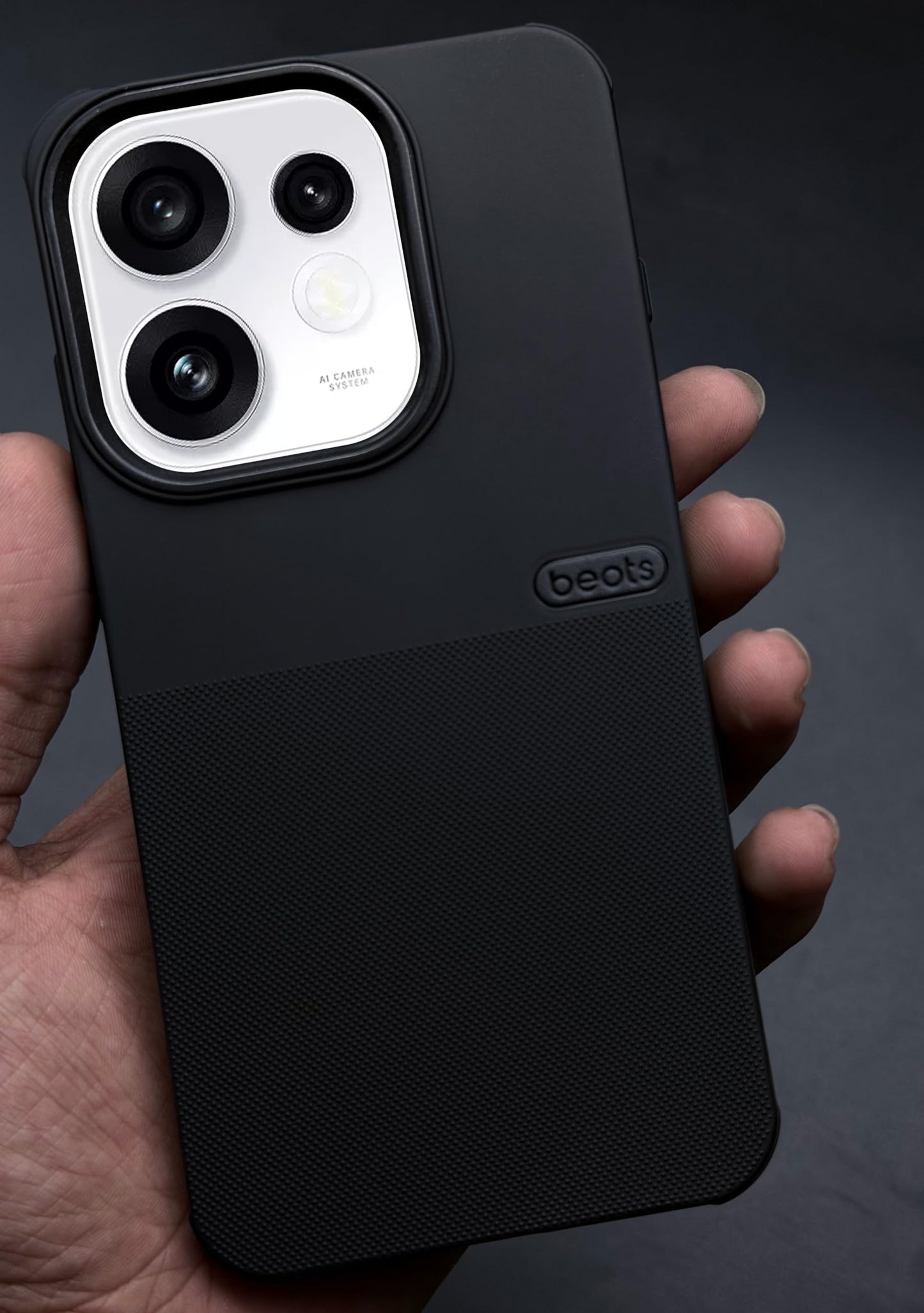 BEOTS Rugged back case with Camera Ring for Oppo Reno 16