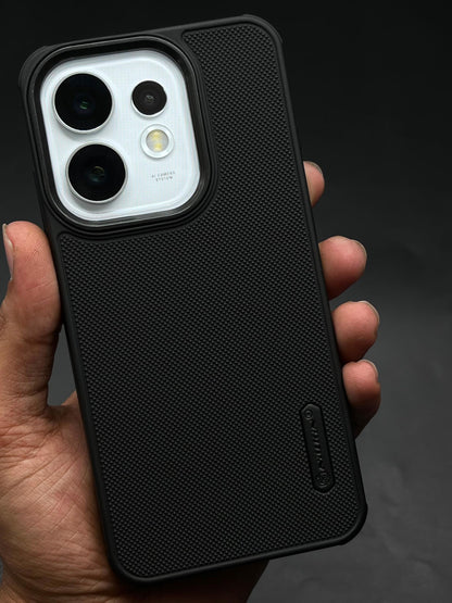 NIUKIN Super Frosted Dotted Case with Camera Ring for Oppo Reno 16