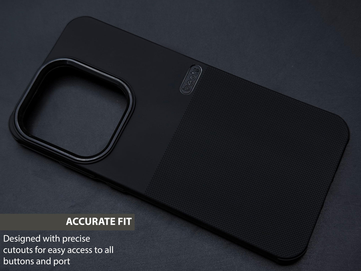 BEOTS Rugged back case with Camera Ring for Oppo Reno 16