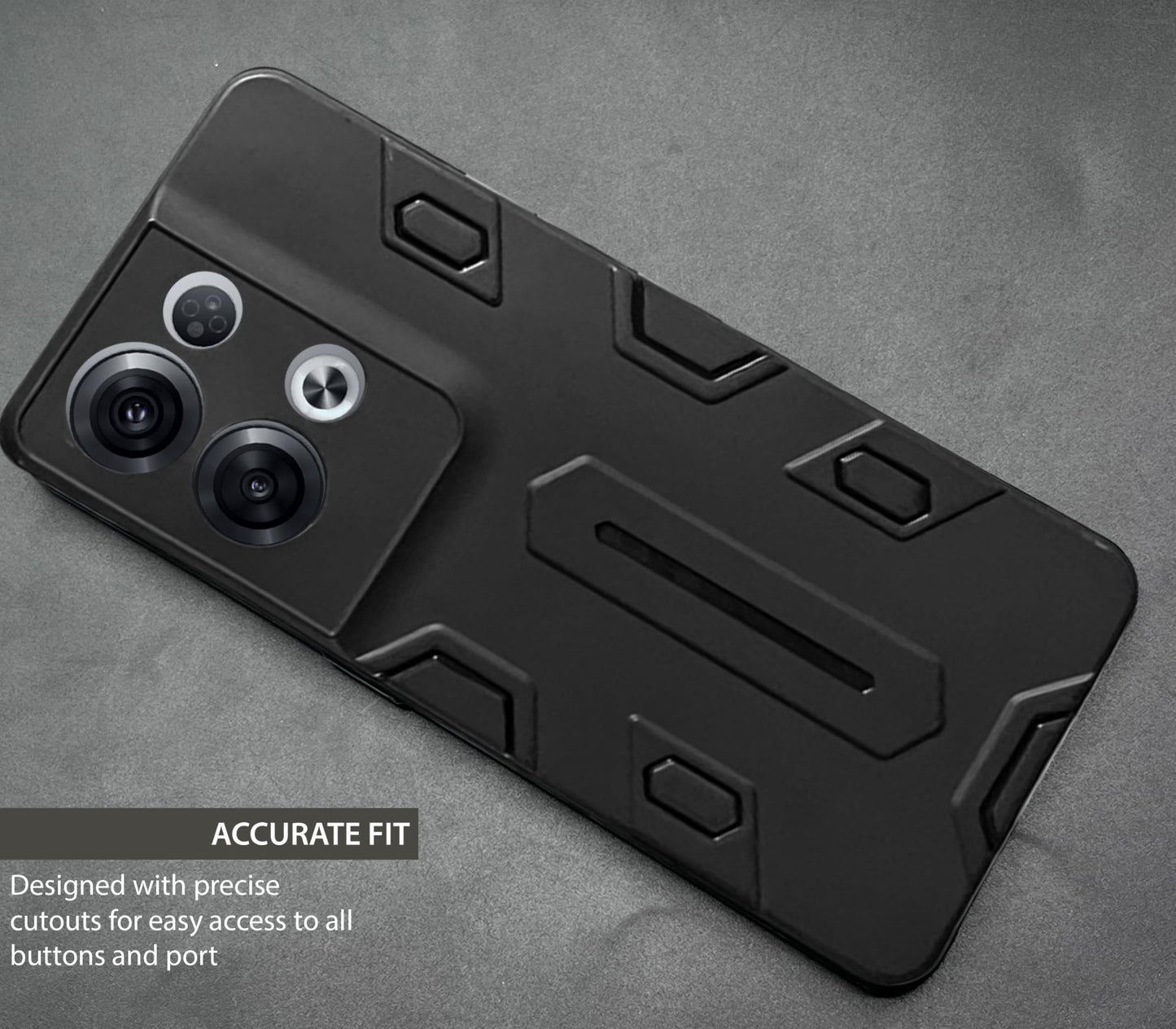 NIUKIN Armor Case for Oppo Reno 8 Pro 5G