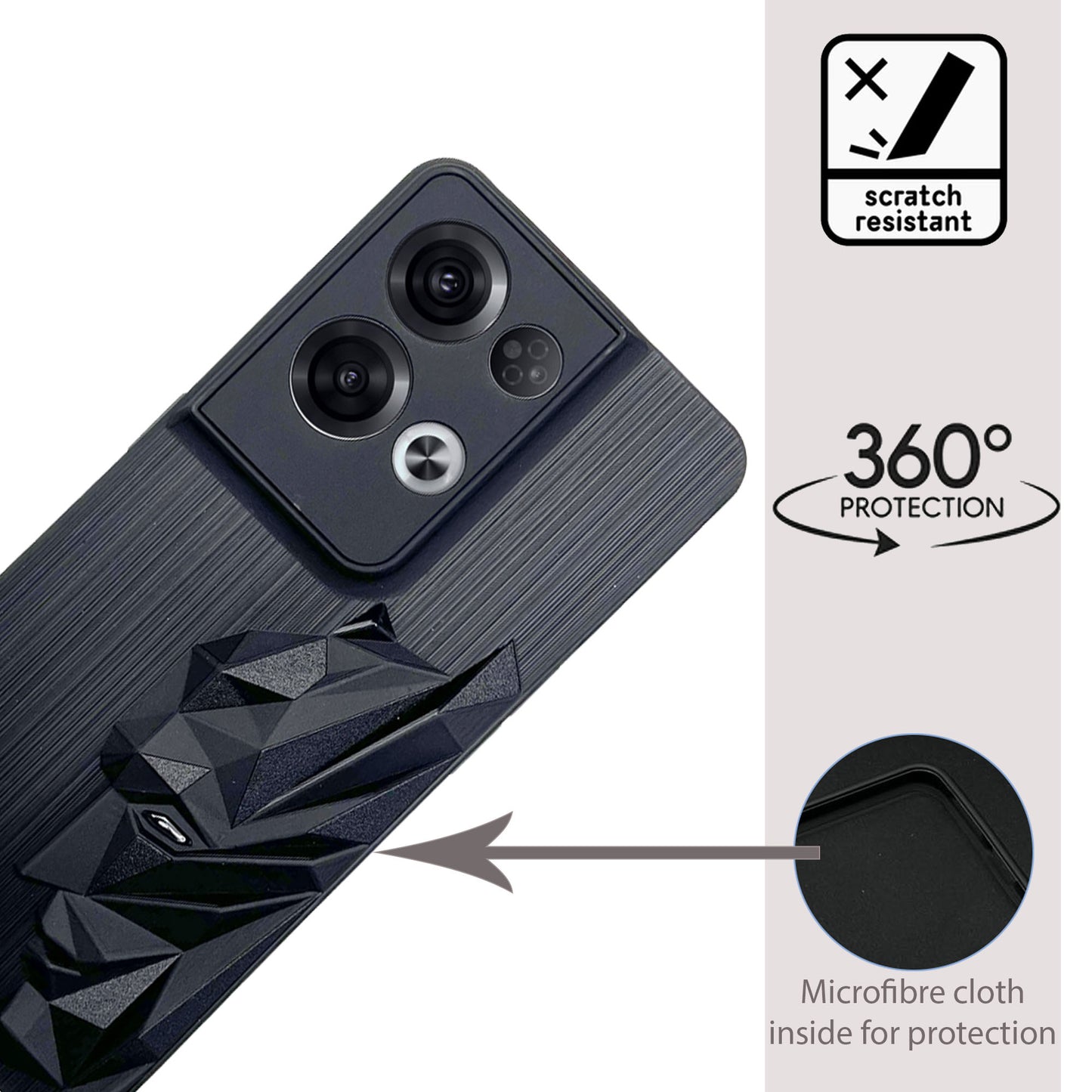 Bt Superhero Case for Oppo Reno 8 Pro(5G)
