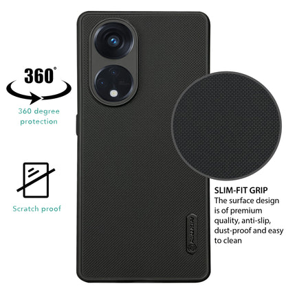 NIUKIN Super Frosted Dotted Case for Oppo Reno 8T