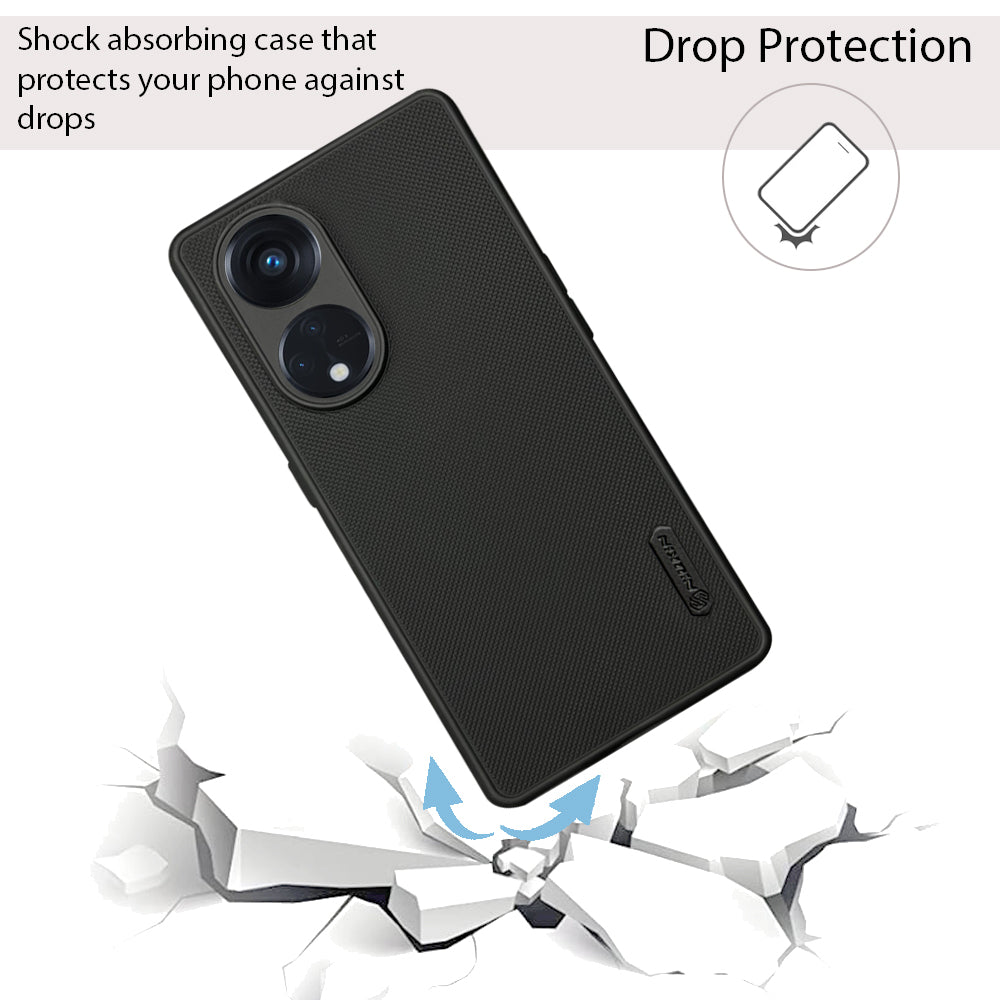 NIUKIN Super Frosted Dotted Case for Oppo Reno 8T