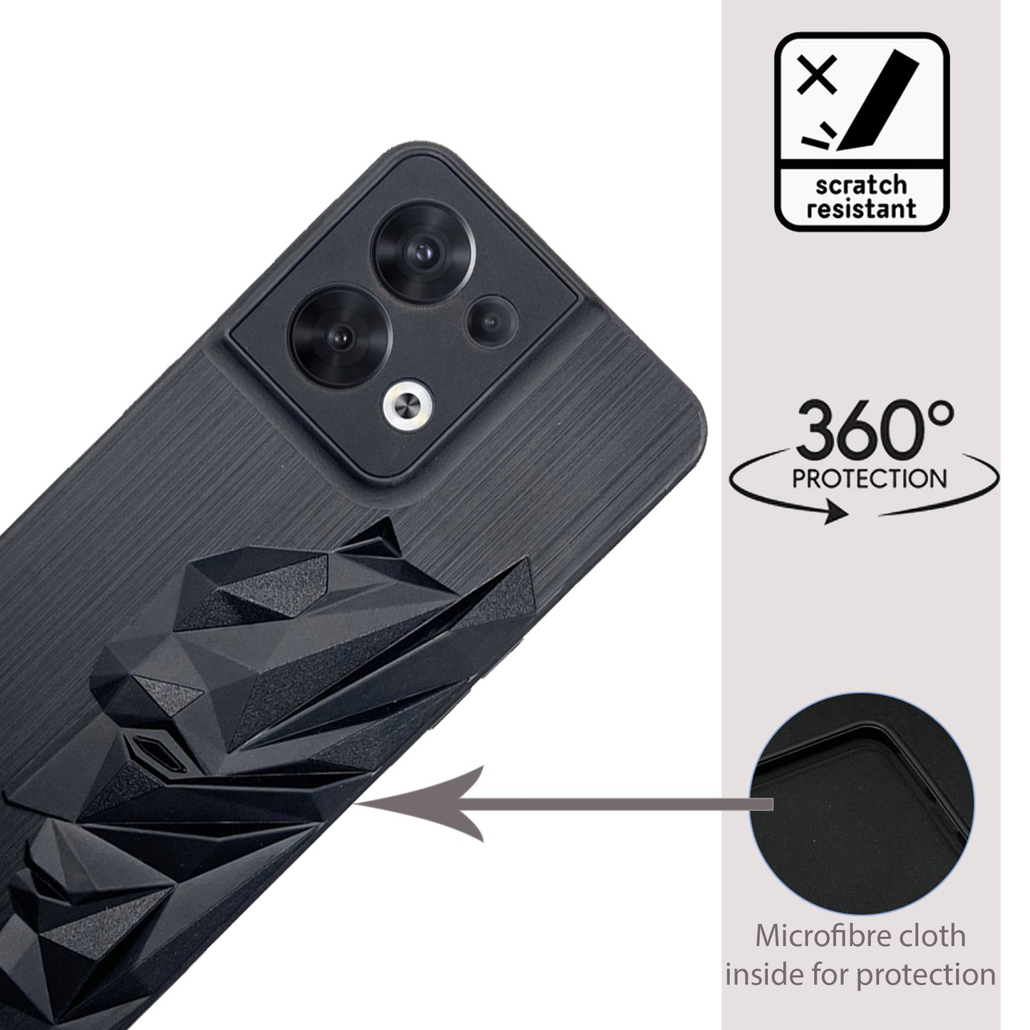 Bt Superhero Case for Oppo Reno 8(5G)