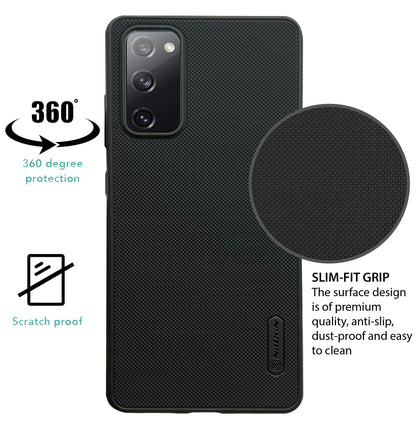 NIUKIN Super Frosted Dotted Case for Samsung S20 FE