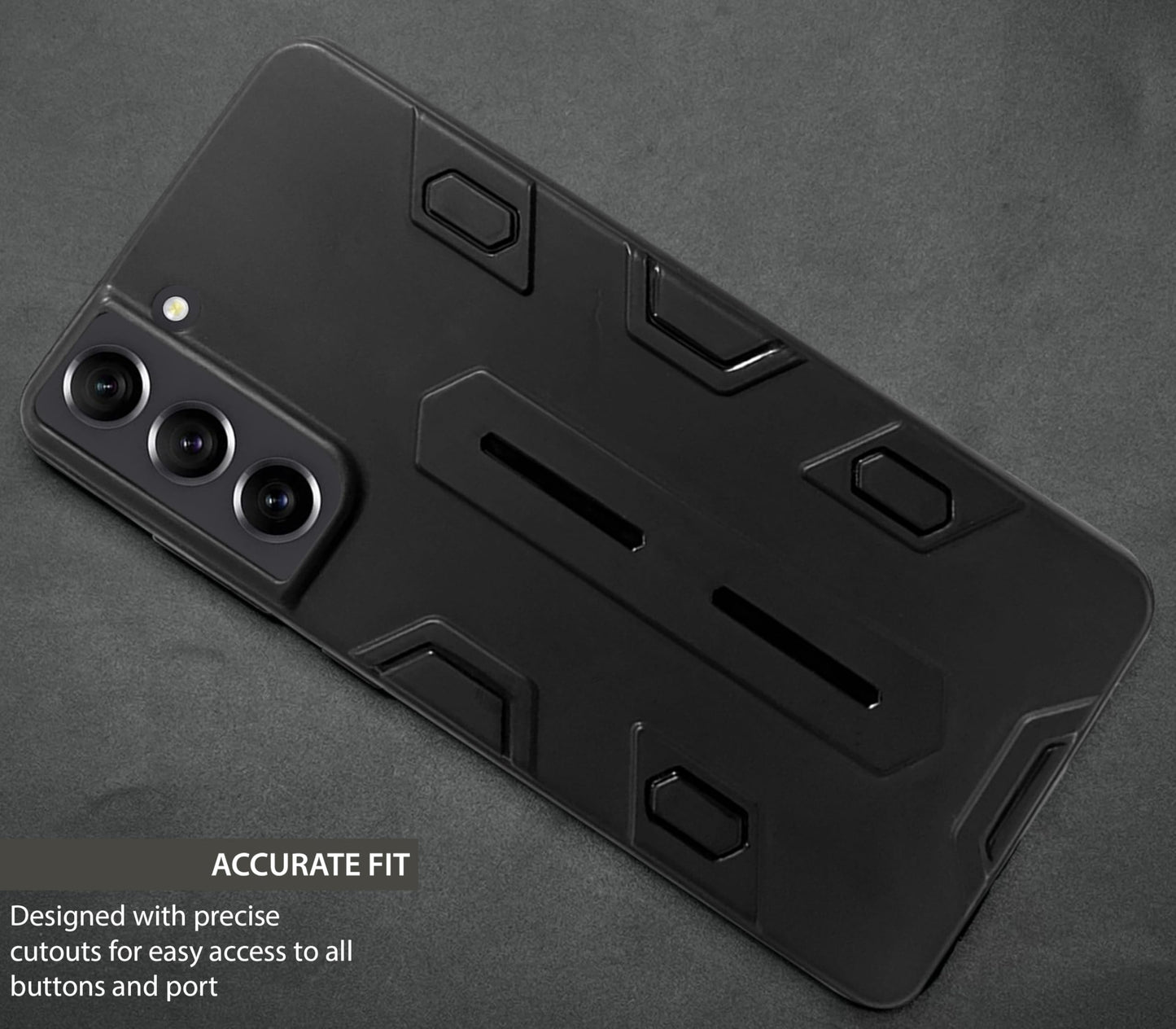 NIUKIN Armor Case for Samsung Galaxy S21 FE
