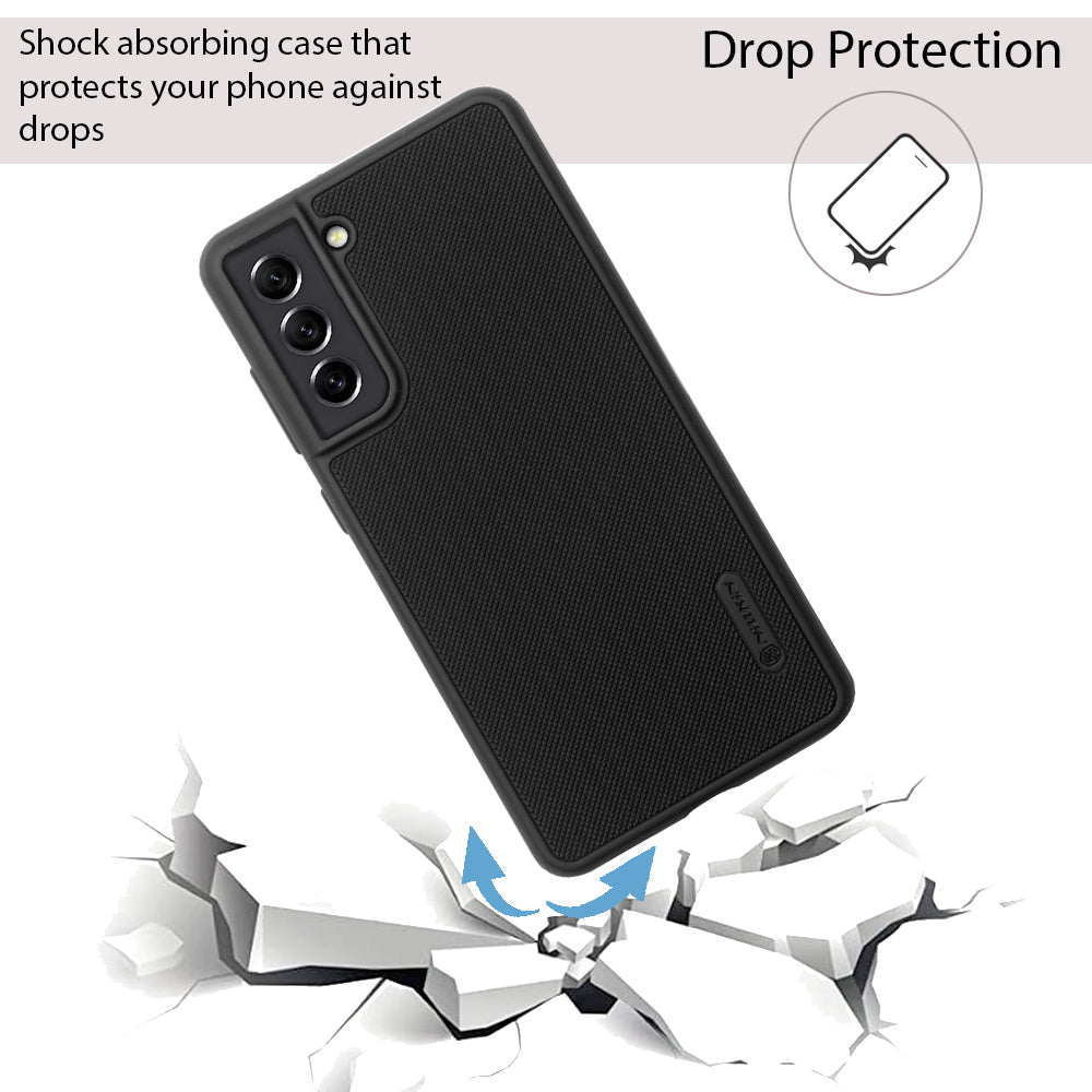 NIUKIN Super Frosted Dotted Case for Samsung S21 FE