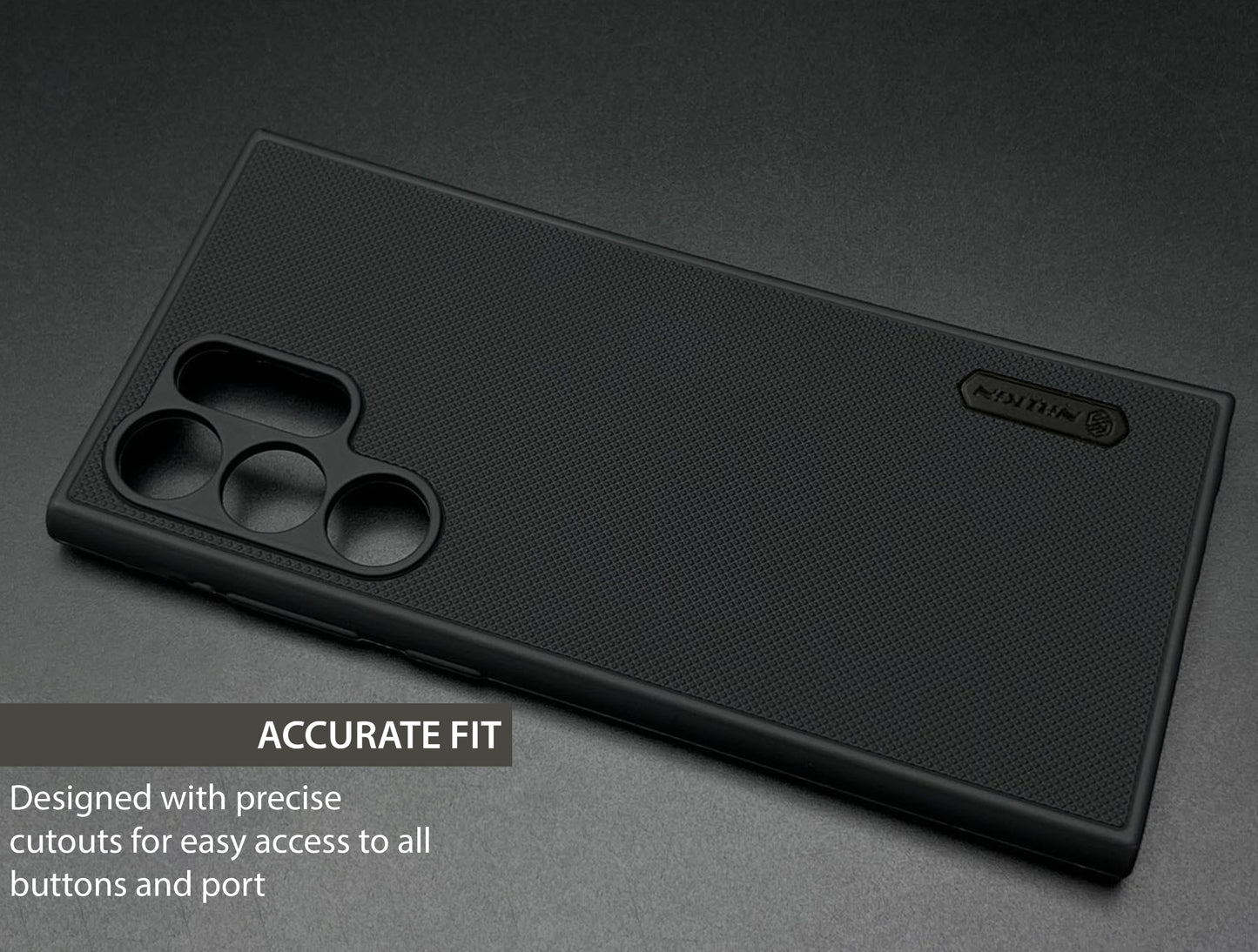 NIUKIN Super Frosted Dotted Case for Samsung S22 Ultra