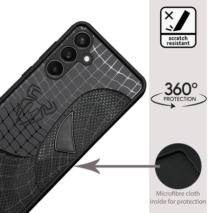 Sp Superhero Web Case with Metallic Camera Ring for Samsung S23 FE