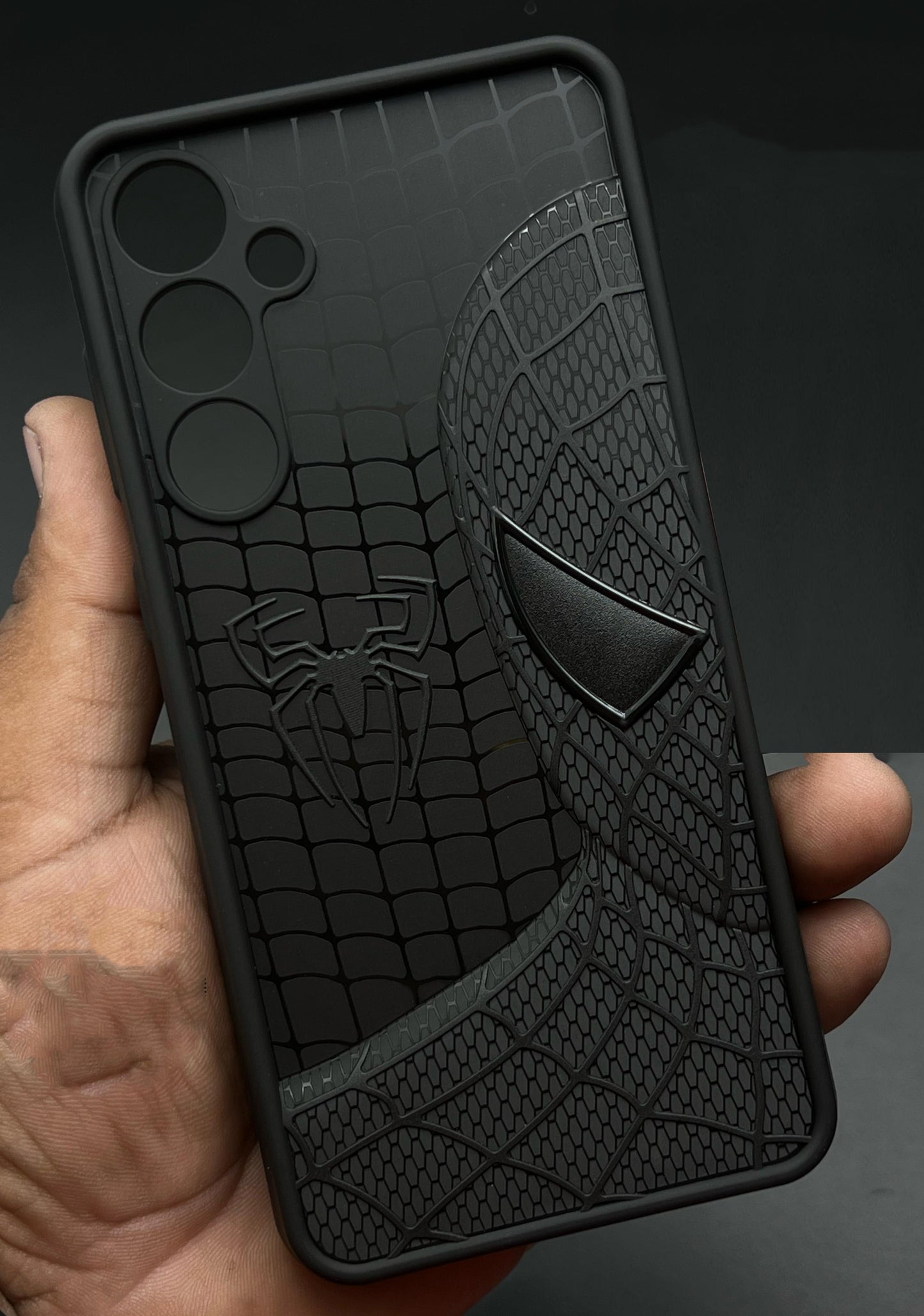 Sp Superhero Web Case with Metallic Camera Ring for Samsung S23 FE