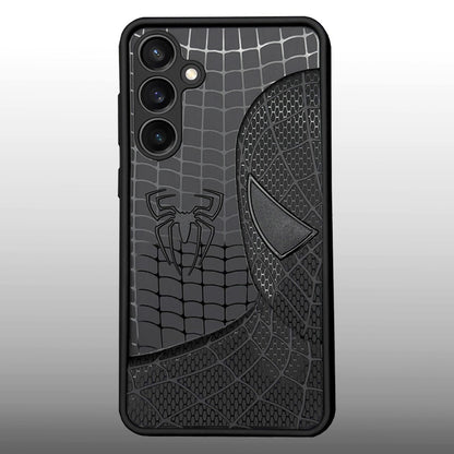 Sp Superhero Web Case with Metallic Camera Ring for Samsung S23 FE
